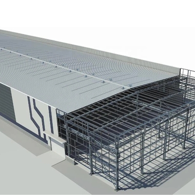 metal de Warehouse de la estructura de acero 1500sqm que construye los 25m*80m*9m
