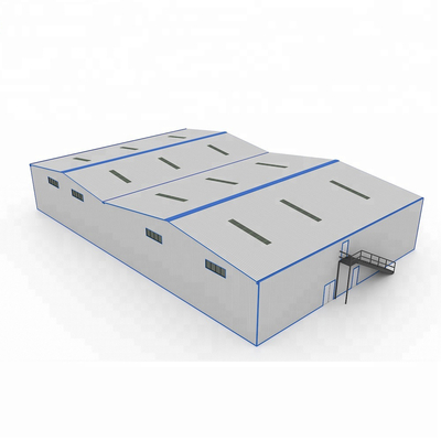 Edificios comerciales del metal prefabricado del taller de la estructura de acero de la prueba del terremoto del SGS BV del ISO