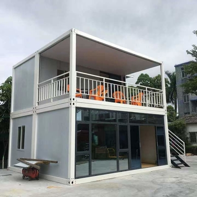 3 hogares prefabricados modulares de la cama 43Sqm