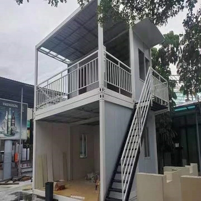 3 hogares prefabricados modulares de la cama 43Sqm