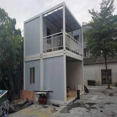 3 hogares prefabricados modulares de la cama 43Sqm