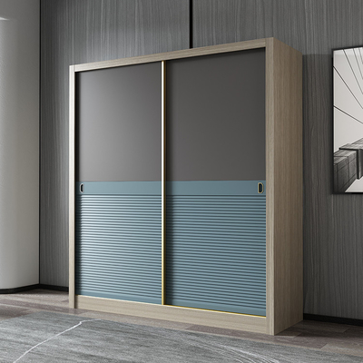 Guardarropa de la puerta deslizante del MDF