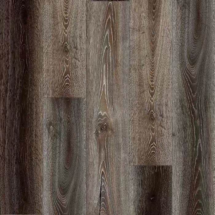 Suelo rígido de madera del proceso estadístico de la base del suelo 4m m del grano ISO14001 con la cerradura del tecleo