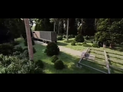 La estructura de acero ligera prefabricada de la casa prefabricada del centro turístico aprisa se dirige casas listas prefabricadas